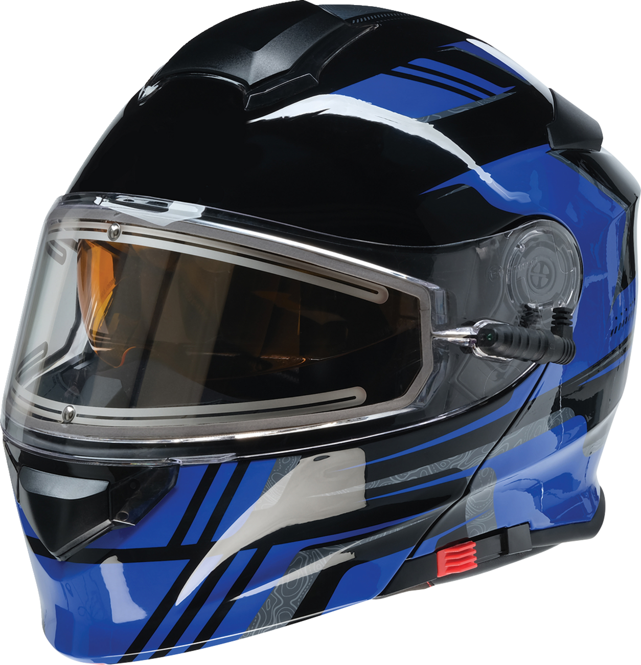 Z1R Solaris 2.0 Helmet - First Tracks - Electric - Dual Pane - Black/Blue - Small 0120-0832