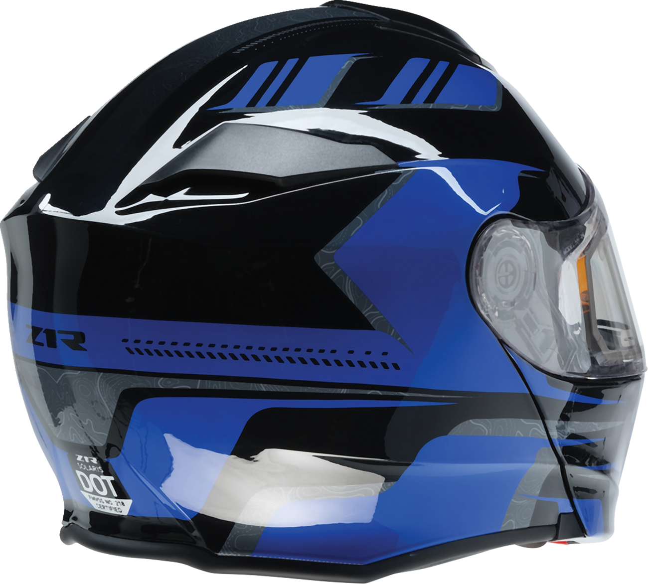 Z1R Solaris 2.0 Helmet - First Tracks - Electric - Dual Pane - Black/Blue - 2XL 0120-0836