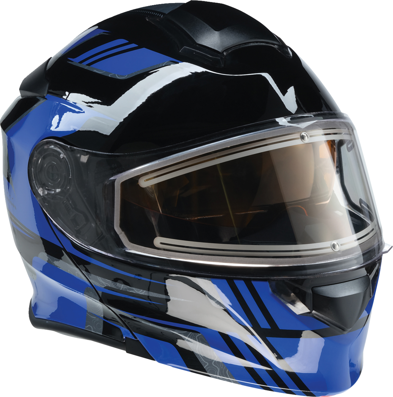 Z1R Solaris 2.0 Helmet - First Tracks - Electric - Dual Pane - Black/Blue - XL 0120-0835