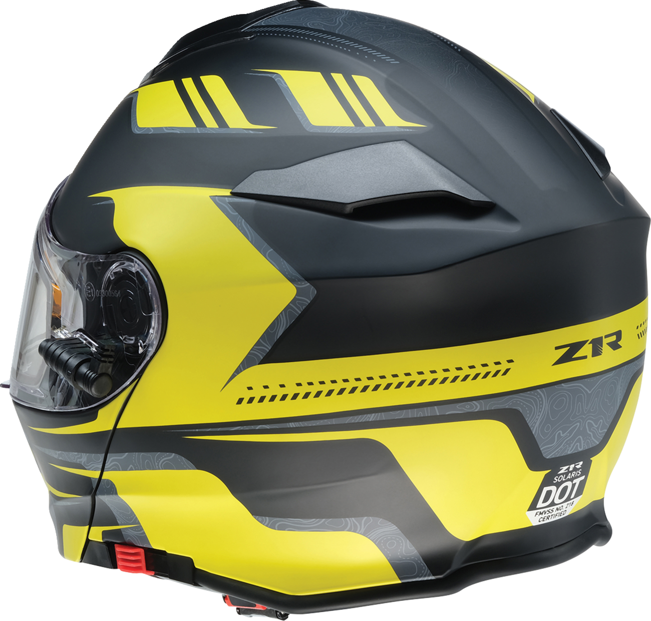 Z1R Solaris 2.0 Helmet - First Tracks - Electric - Dual Pane - Black/Hi-Viz - Medium 0120-0839