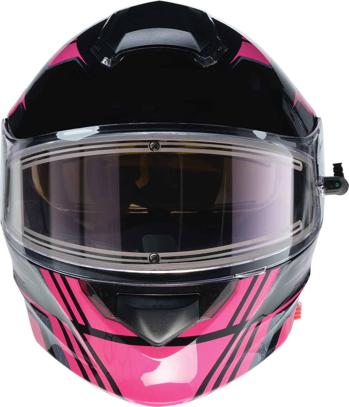 Z1R Solaris 2.0 Helmet - First Tracks - Electric - Dual Pane - Black/Pink - Large 0120-0846