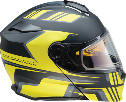Z1R Solaris 2.0 Helmet - First Tracks - Electric - Dual Pane - Black/Hi-Viz - 2XL 0120-0842