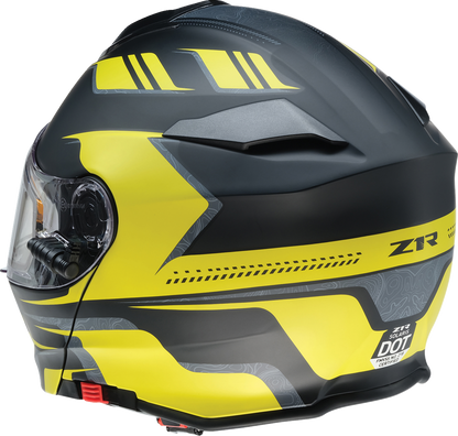 Z1R Solaris 2.0 Helmet - First Tracks - Electric - Dual Pane - Black/Hi-Viz - XS 0120-0837