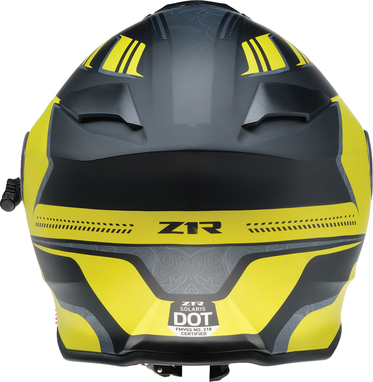Z1R Solaris 2.0 Helmet - First Tracks - Electric - Dual Pane - Black/Hi-Viz - 2XL 0120-0842