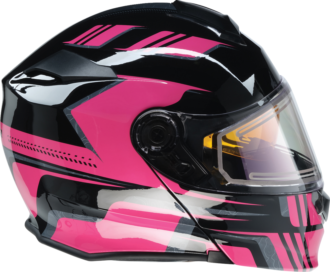 Z1R Solaris 2.0 Helmet - First Tracks - Electric - Dual Pane - Black/Pink - 2XL 0120-0848