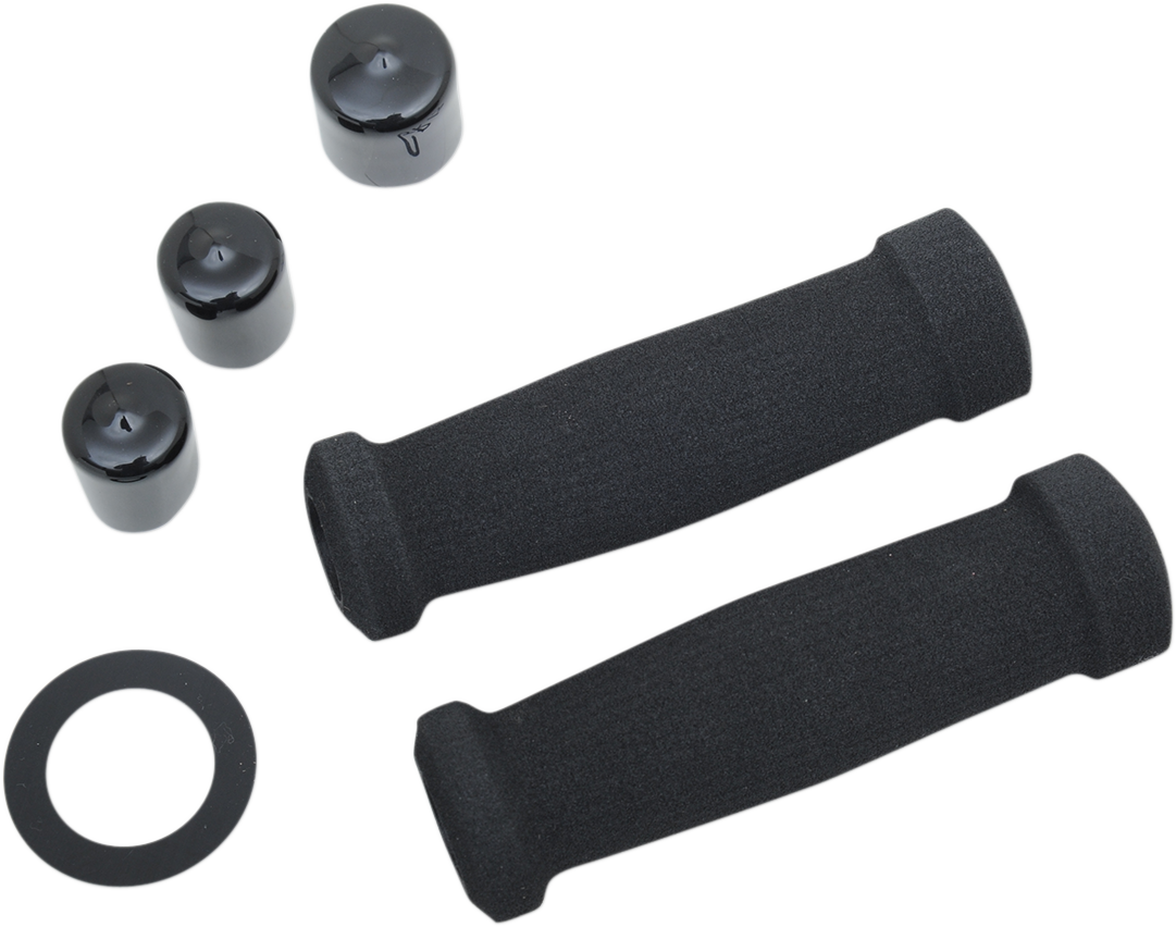 GRAB ON Comfort ATV Grips - Black MC307