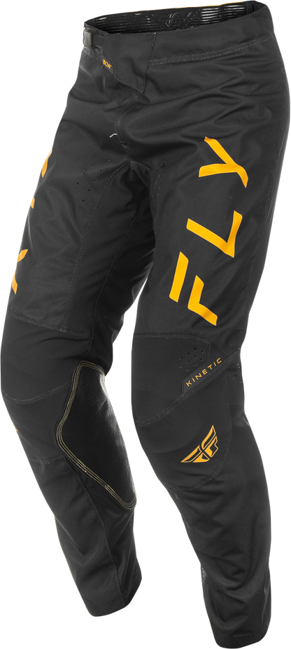 Kinetic Center Pants Black/Gold Sz 40