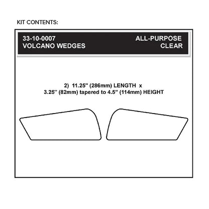 Stompgrip Universal WEDGE Kit - Volcano
