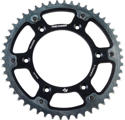 Rear Sprocket Hybrid 50t Blk/Sil