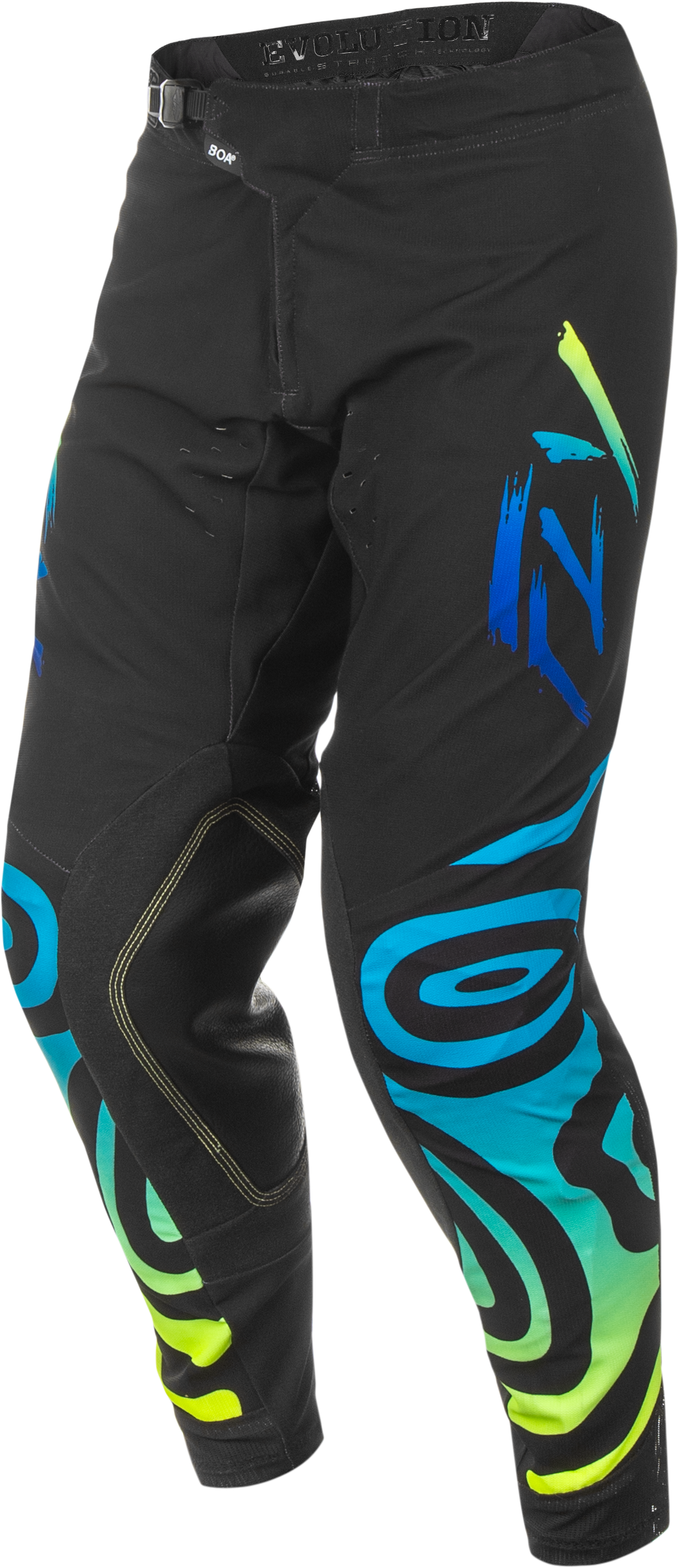Evolution  Dst Zen Pants Black/Blue/Hi Vis Sz 28