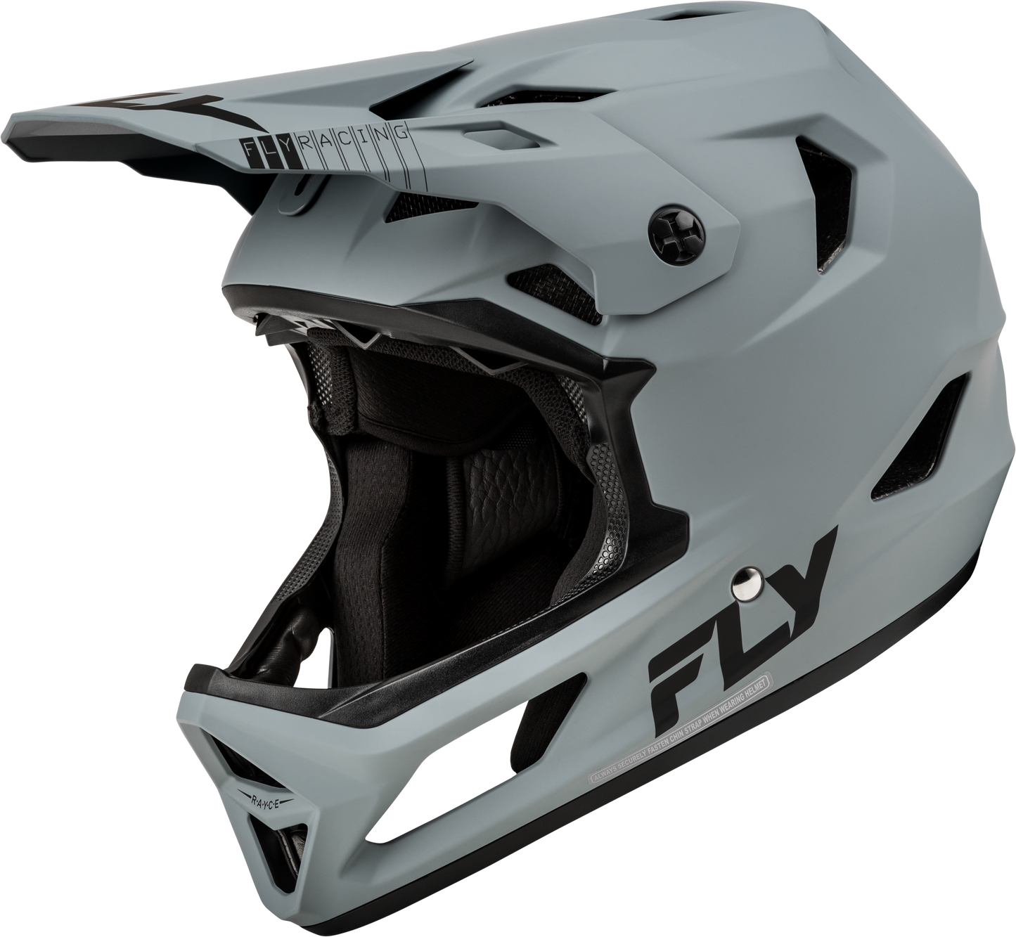 Youth Rayce Bicycle Helmet Matte Grey Ym