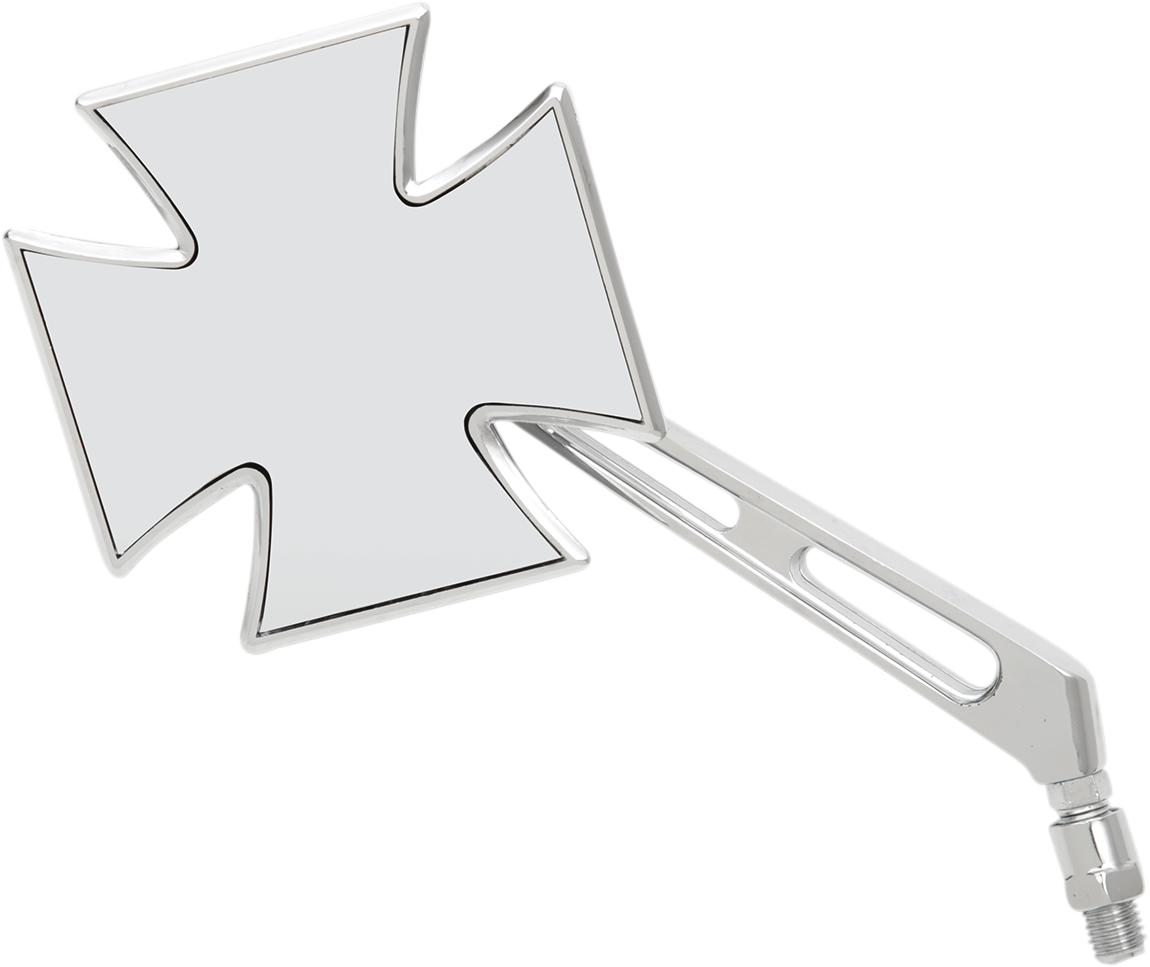 EMGO Mirror - Maltese - Side View - Cross - Chrome - Left - Universal 20-34864A