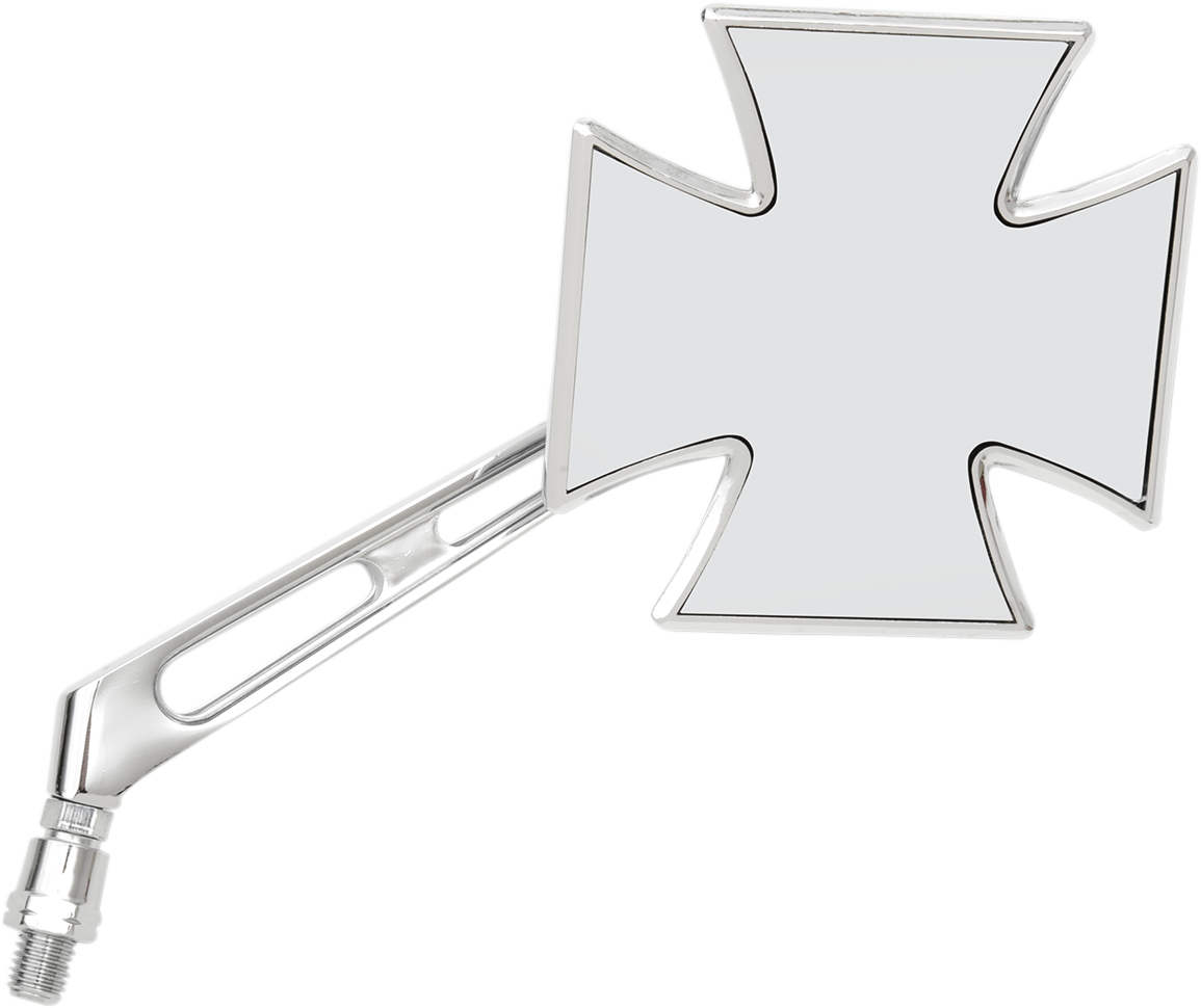 EMGO Mirror - Maltese - Side View - Cross - Chrome - Right - Universal 20-34863A