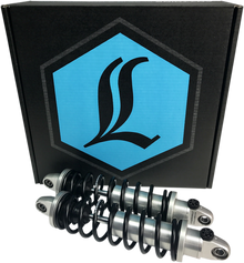 LEGEND SUSPENSION REVO-A Shocks - 13" - Clear Anodized - Heavy Duty 1310-1775