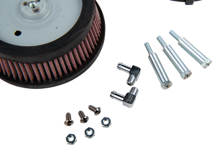 X Force Air Cleaner Kit Black/Raw