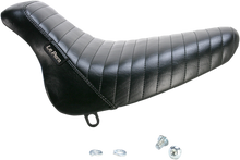 LE PERA Bare Bones Solo Seat - Pleated - Black - Softail '00-'07 LX-007PT