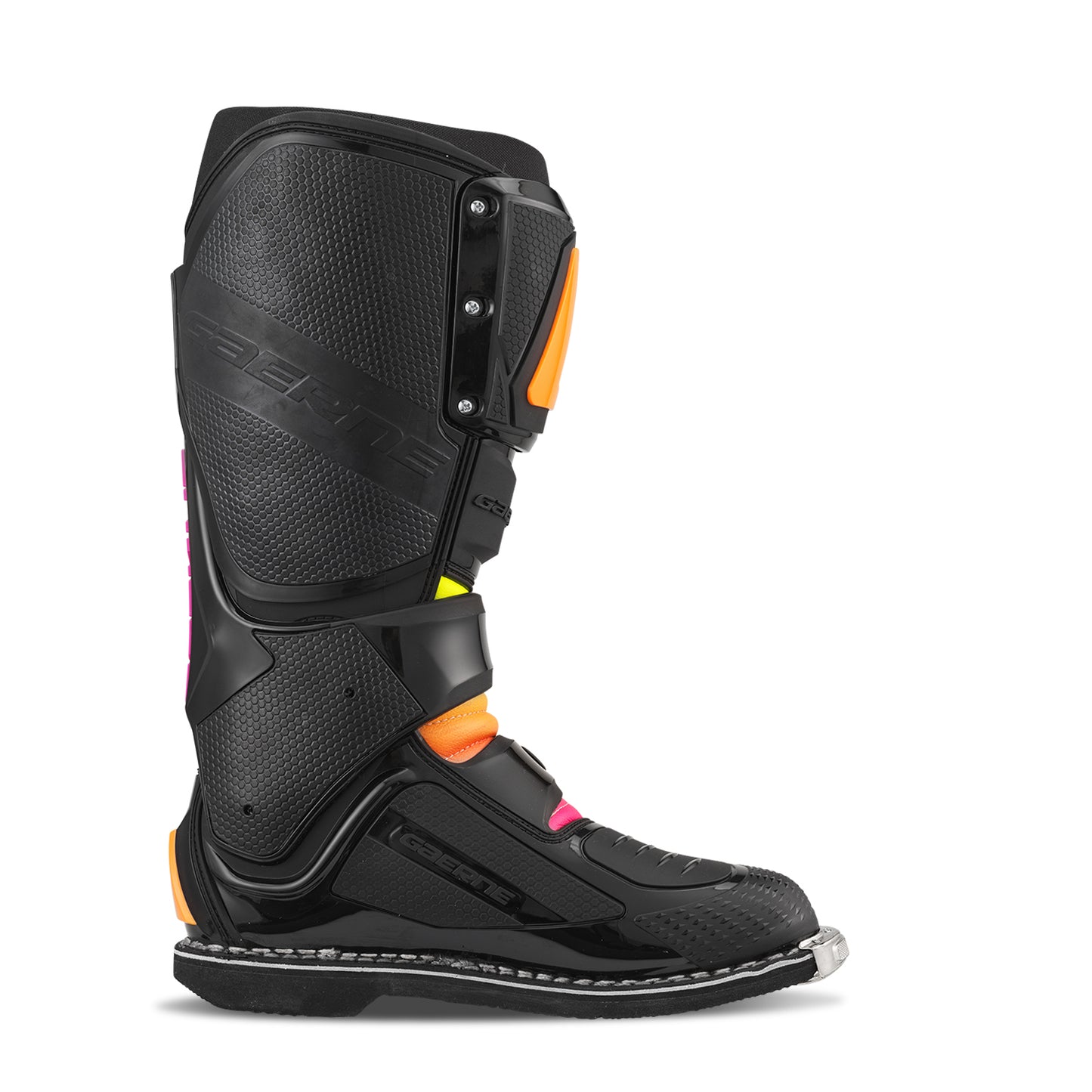 Sg12 Le Boots Black/Orange/Pink Sz 12