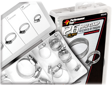 PERFORMANCE TOOL Hose Clamps - Assortment - 26-Piece W5348