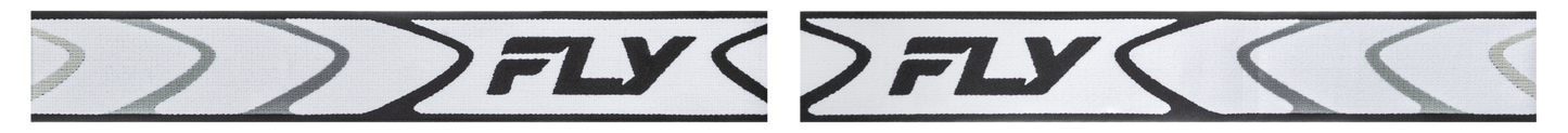 Zone Goggle White/Black W/ Iridescent Grn Mirror Lens