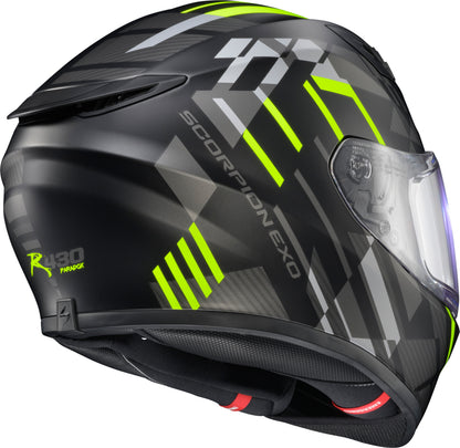 Exo R430 Full Face Helmet Paradox Hi Viz Md