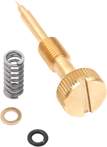 YOST PERFORMANCE Idle Air Adjusting Screw Kit - Brass - Constant Velocity Carburetors CVMS