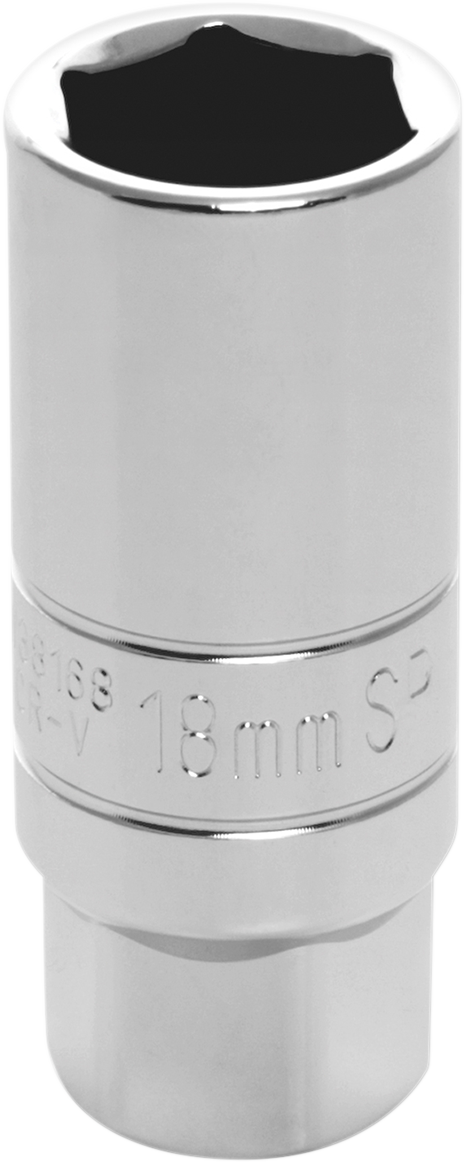 PERFORMANCE TOOL Socket - Spark/Plug - 18 mm W38168