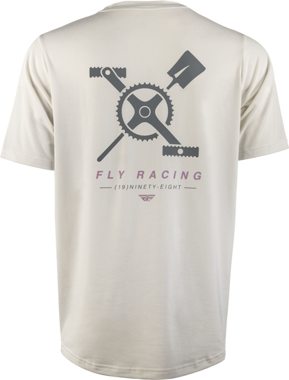 Trail Dig Tee White 2x