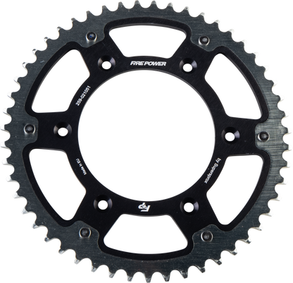 Rear Sprocket Hybrid 51t Blk/Sil