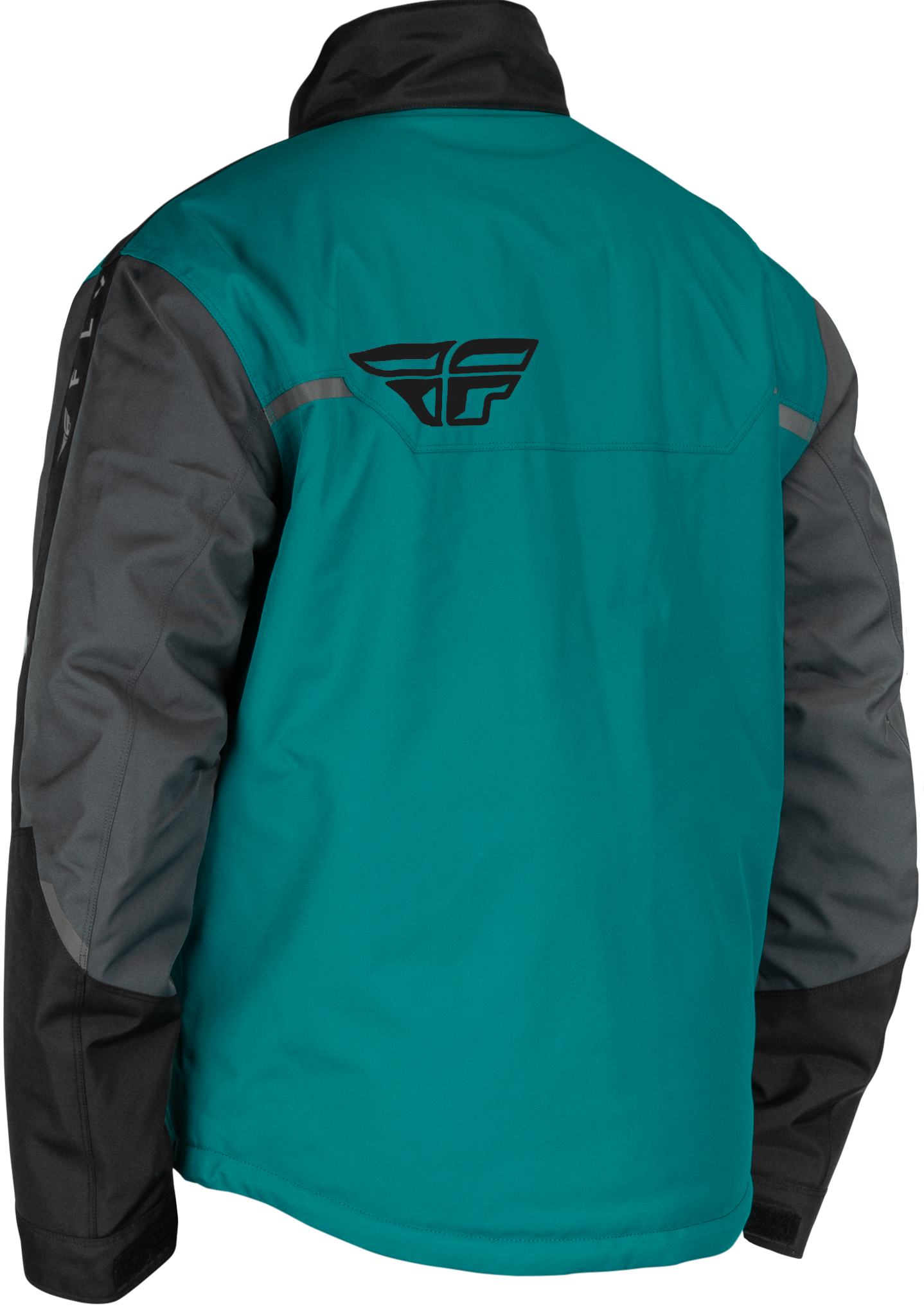 Outpost Jacket Black/Teal/Orange 2x