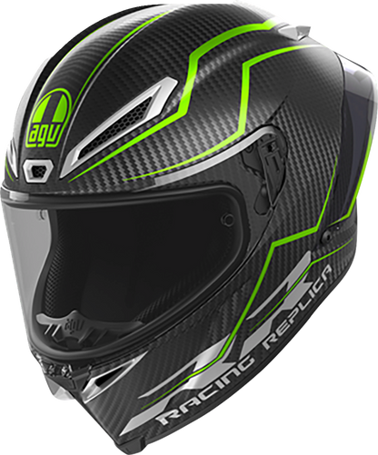 AGV Pista GP RR Helmet - Performante - Carbon/Lime - XL 2118356002-018-XL