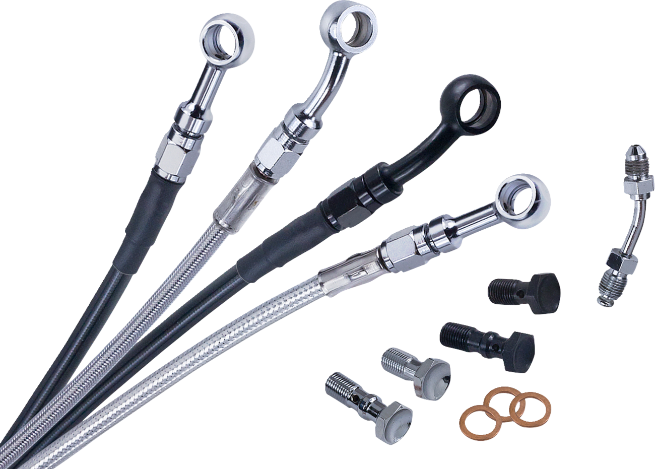 BARNETT Brake Line - Upper - Stealth - +6" 253-30-51134-6