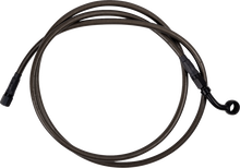 BARNETT Brake Line - Upper - Carbon Coat w/ Black Fittings - +6" 254-30-51133-6