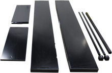 HANDY INDUSTRIES Extensions - S.A.M. 1000/1200 - Side - 12" - Black - Set 16002