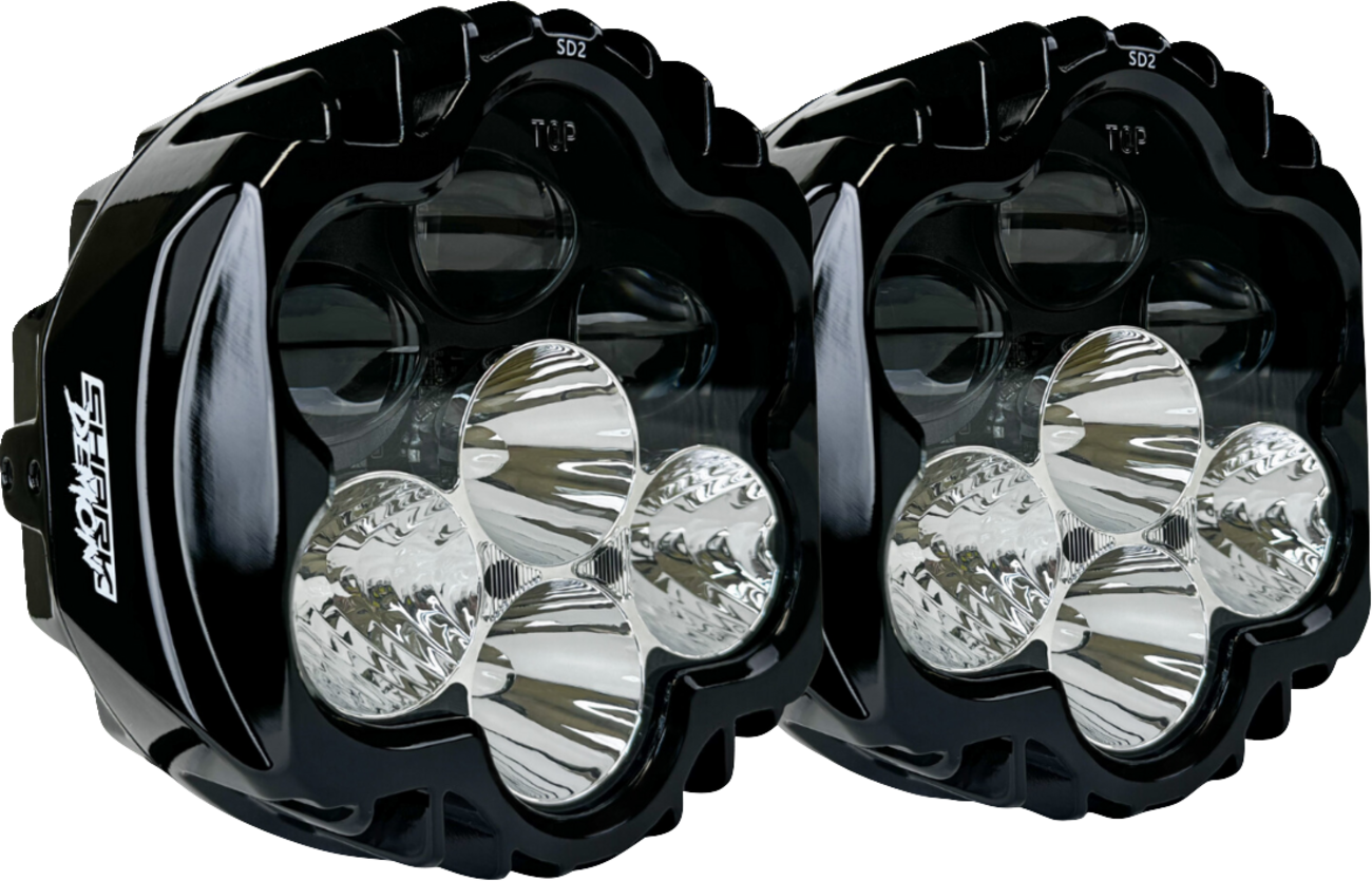 CUSTOM DYNAMICS Shark Demon® 2 Headlight - Road Glide SD2-RG-WW
