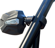 SEIZMIK Mirrors - Photon - Side View - Oval - Black/Blue - 1.75"/2" ROPS - Pair 56-18112