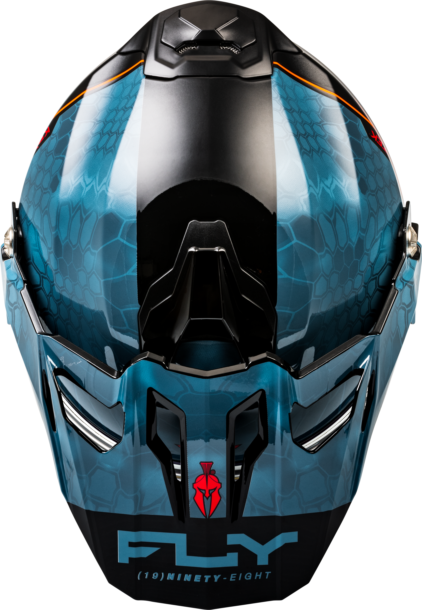 Trekker Cw Conceal Helmet Dual Shld Slate/Black/Red Sm