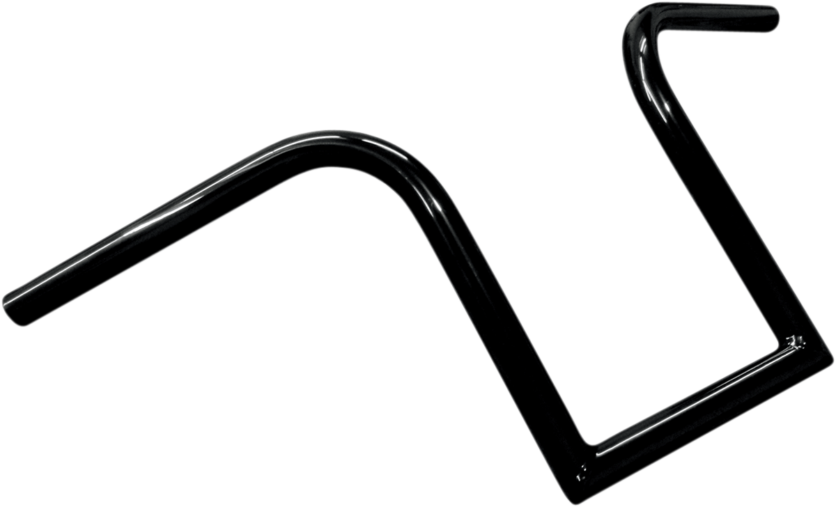 LA CHOPPERS Bourbon Handlebar - 12" - Black LA-7381-12B