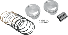 KB PERFORMANCE Piston Kit - 3.875" Standard - 10.0:1 CR - 103" Twin Cam | 96" Twin Cam Big Bore KB409C.STD