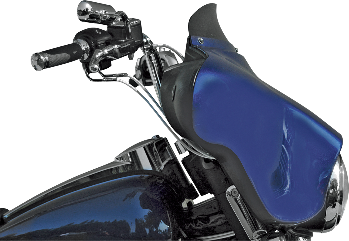 WIND VEST Windshield - 4" - Dark Smoke - FLHT/X 61-4040
