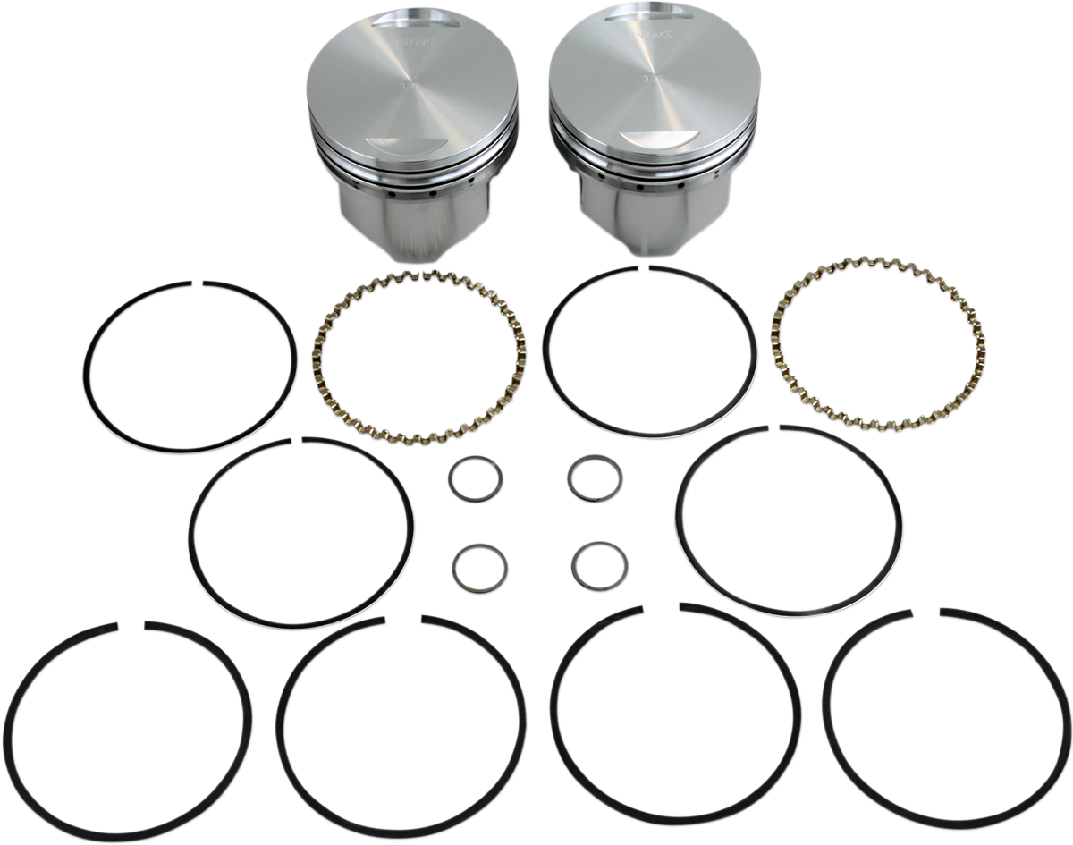 KB PERFORMANCE Piston Kit - +0.030" - 80" Evolution Big Twin KB258.030