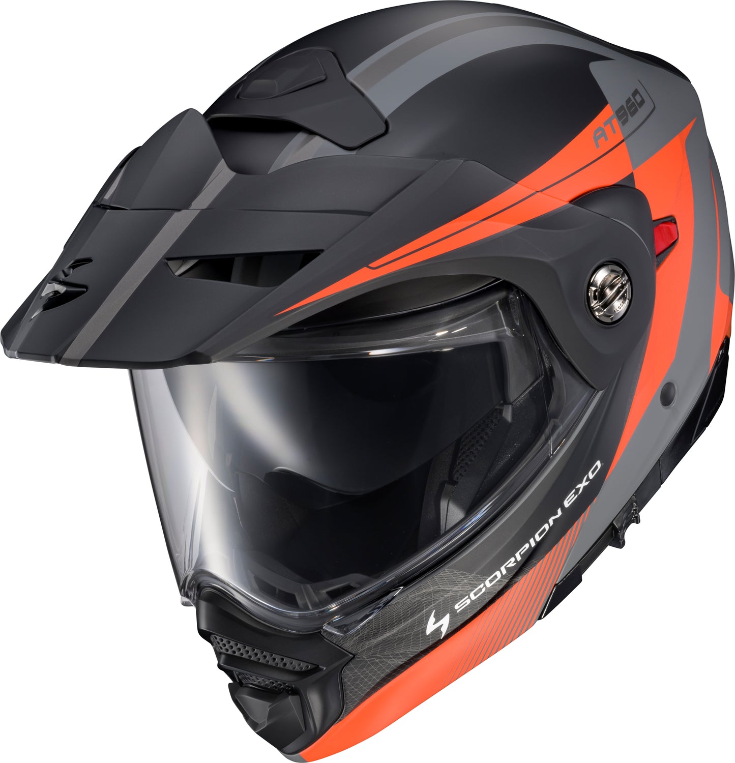 Exo At960 Modular Helmet Topographic 2 Or/Grey Sm