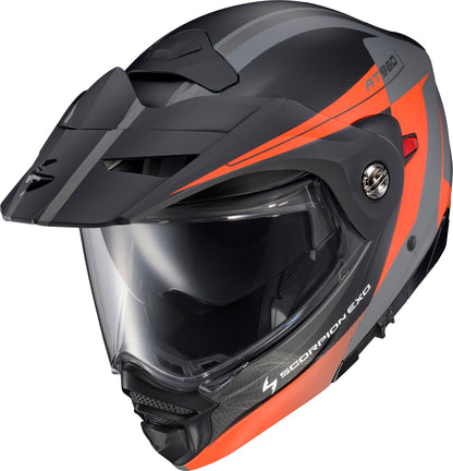 Exo At960 Modular Helmet Topographic 2 Or/Grey Sm