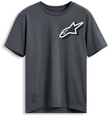Shaded Ss Csf Tee Charcoal 2x
