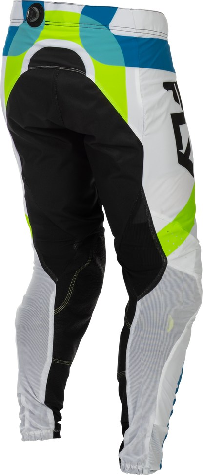 Lite Le Current Pants White/Lime/Blue Sz 36