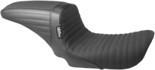 LE PERA Kickflip Seat - Pleated w/ Gripp Tape - Black - FXD '06-'17 LK-591PTGP