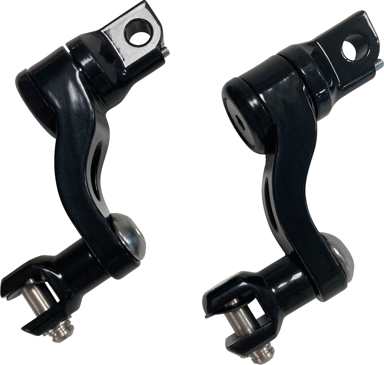 DRAG SPECIALTIES Passenger Peg Mount - Adjustable - Black 63190B