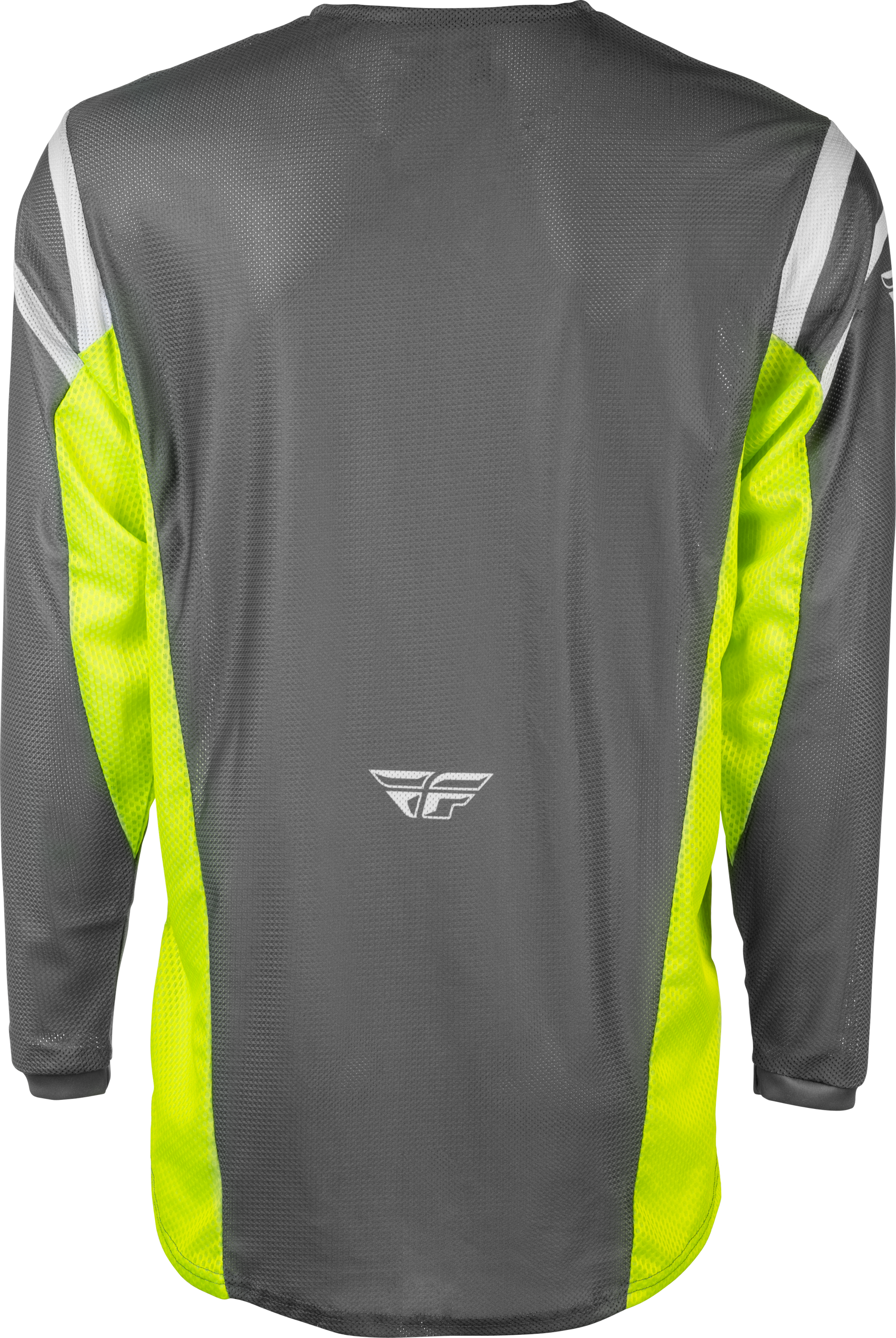 Kinetic Mesh Center Jersey Grey/White/Hi Vis Sm
