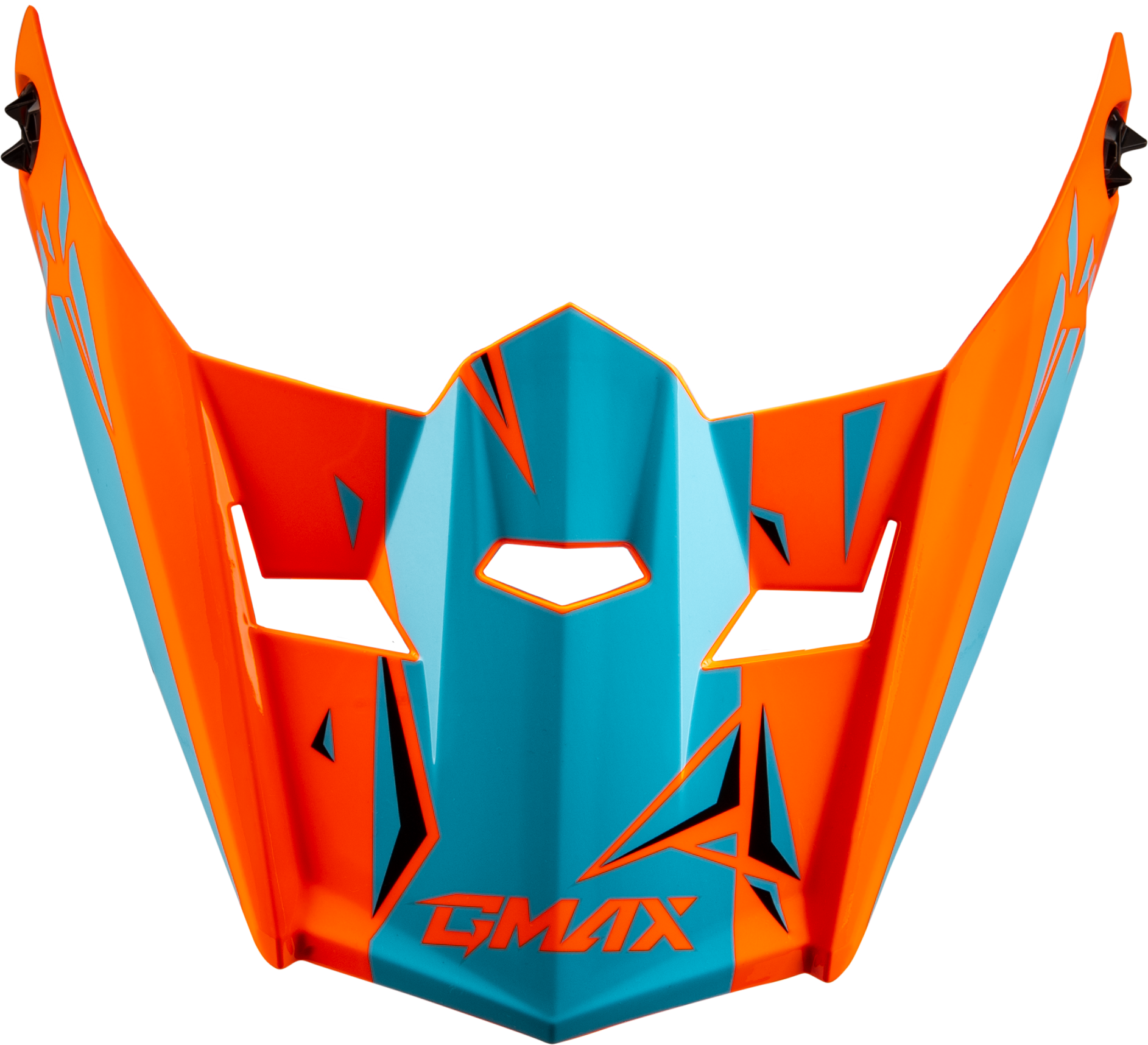 Youth Mx 46y Unstable Visor Hi Vis Orange/Blue Ys Yl