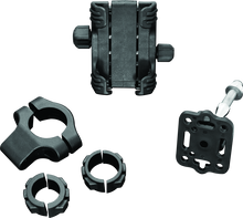 Kuryakyn Tech-Connect Bar Mount for 7/8 to 1-1/4 inch Bars 1-5/8 to 3-5/8 inches Wide