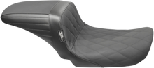 LE PERA Kickflip Seat - Diamond w/ Gripp Tape - Black - FXD '06-'17 LK-591DMGP